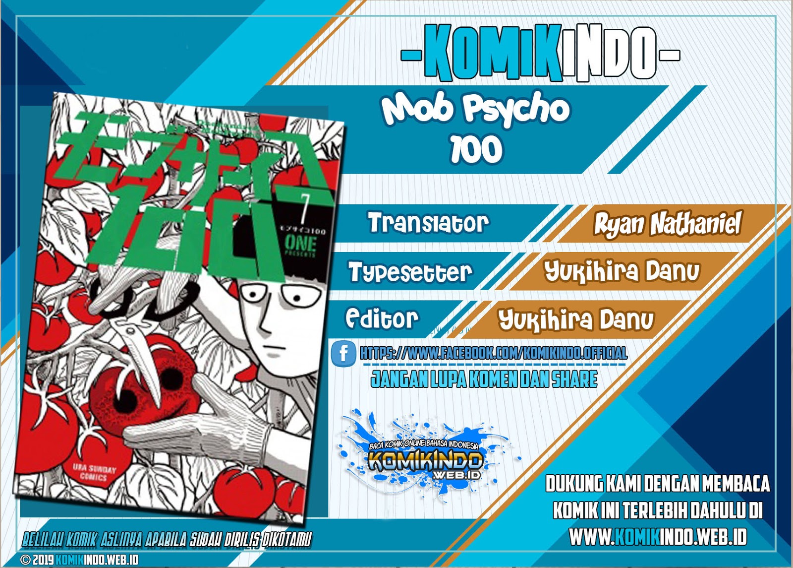 Mob Psycho 100 Chapter 93.2 - halaman 1