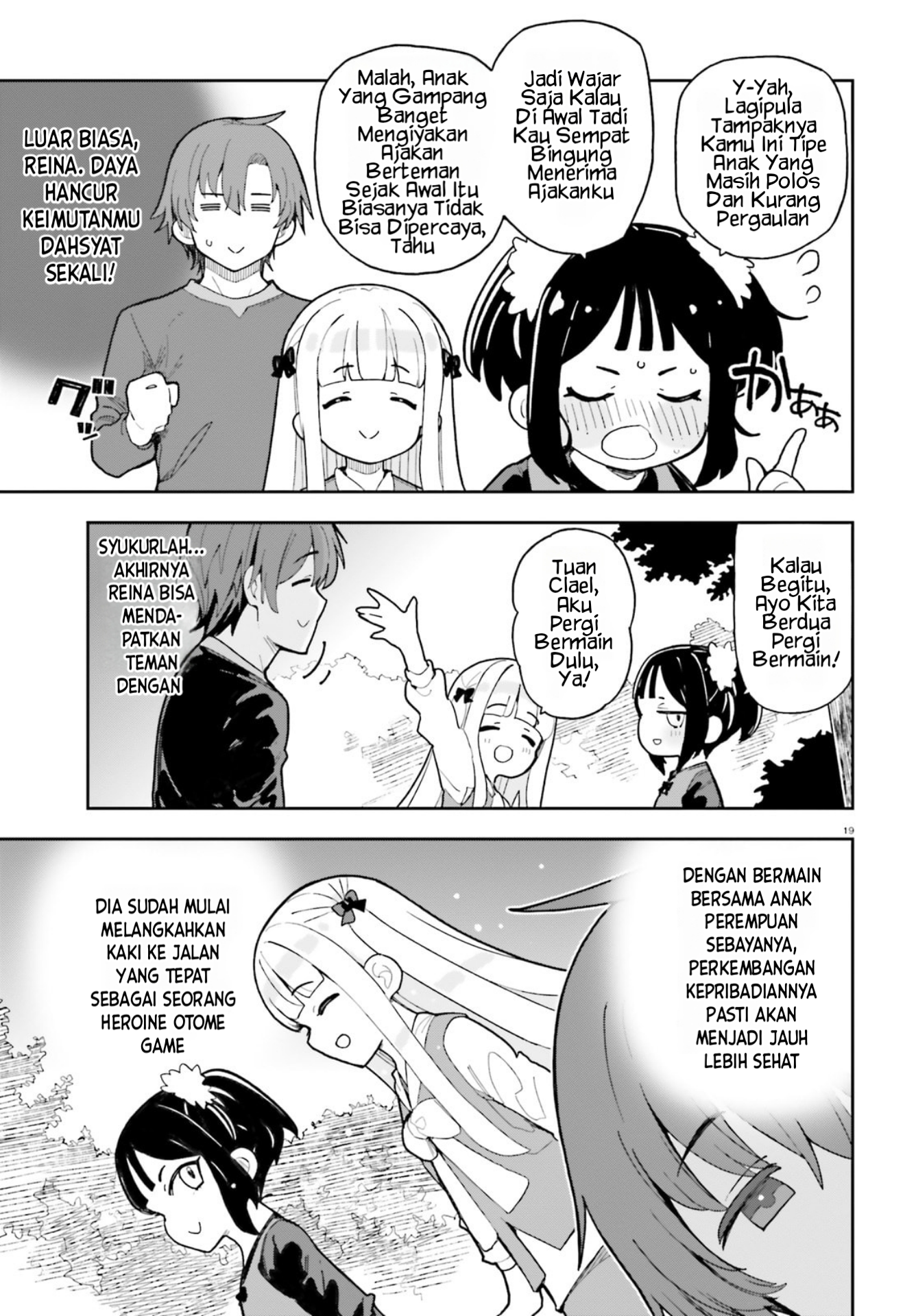 Mob Shisai dakedo, Kono Sekai ga Otome Game dato Kizuita node Heroine wo Ikusei shimasu Chapter 10 - halaman 20