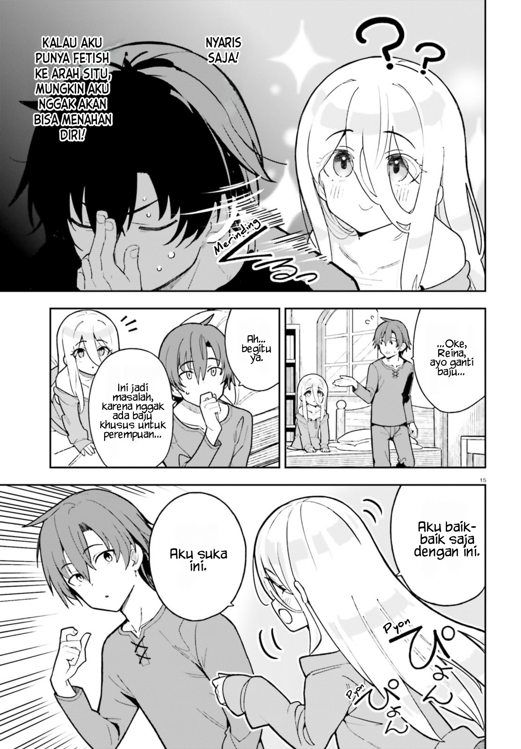 Mob Shisai dakedo, Kono Sekai ga Otome Game dato Kizuita node Heroine wo Ikusei shimasu Chapter 2 - halaman 16