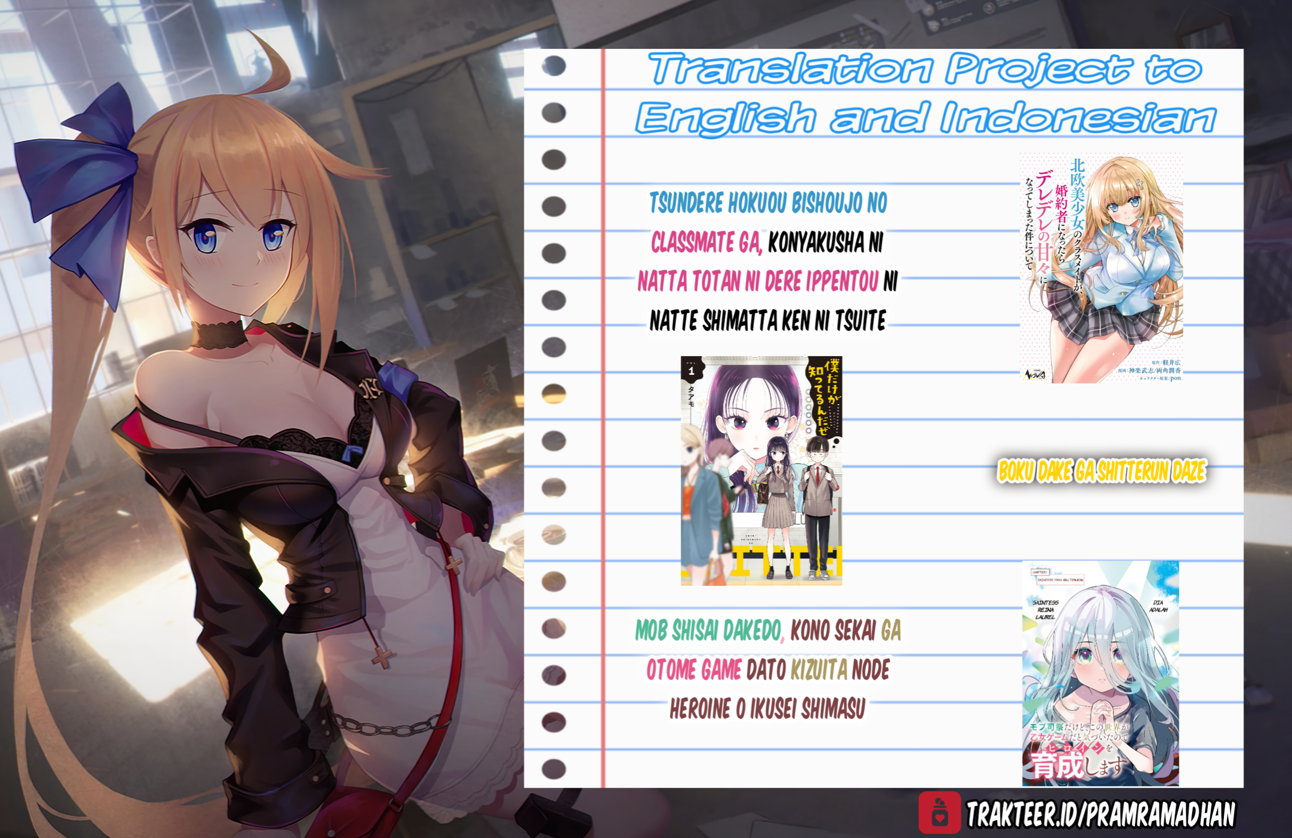 Mob Shisai dakedo, Kono Sekai ga Otome Game dato Kizuita node Heroine wo Ikusei shimasu Chapter 4 - halaman 25