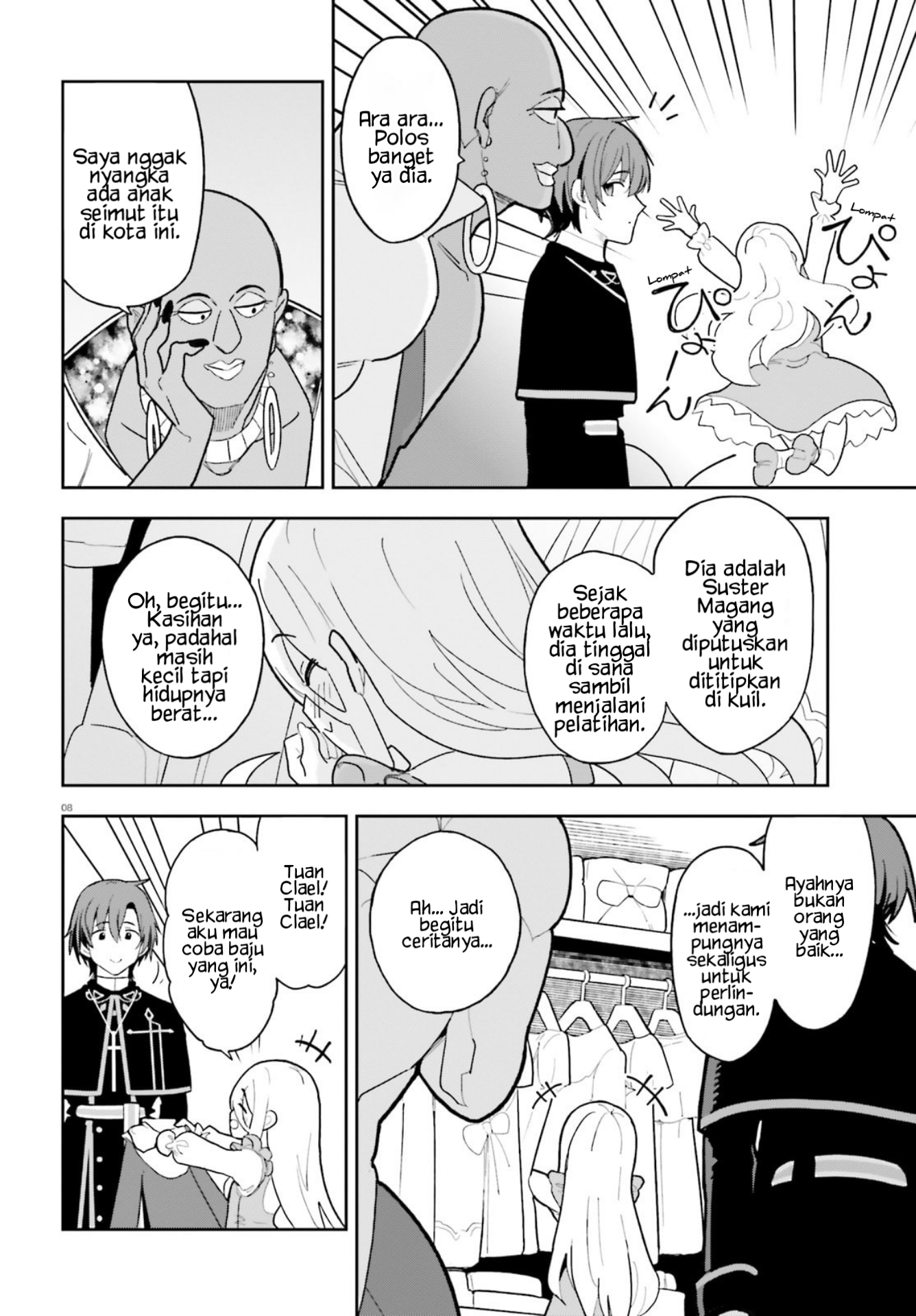 Mob Shisai dakedo, Kono Sekai ga Otome Game dato Kizuita node Heroine wo Ikusei shimasu Chapter 4 - halaman 9