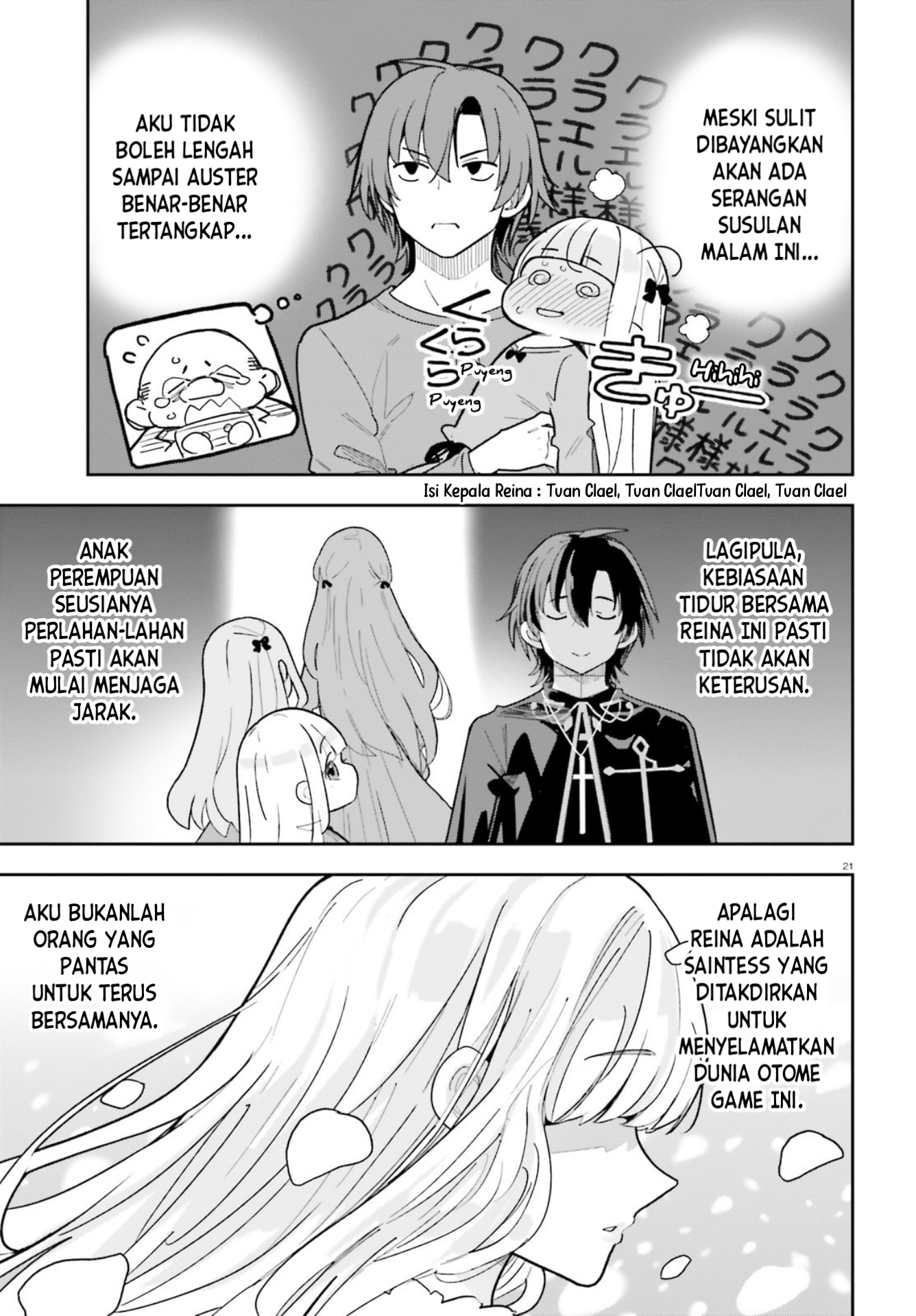 Mob Shisai dakedo, Kono Sekai ga Otome Game dato Kizuita node Heroine wo Ikusei shimasu Chapter 8 - halaman 21