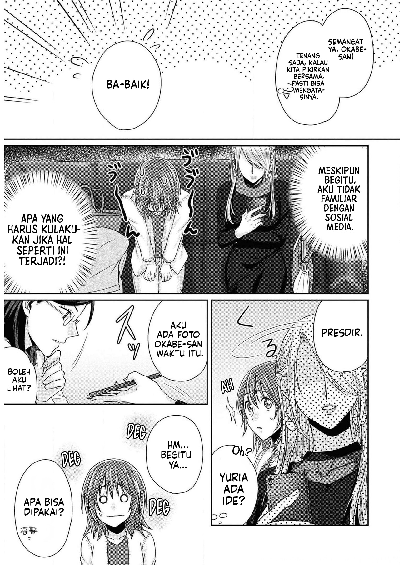 Model-chan to Jimi Mane-san Chapter 10 - halaman 13