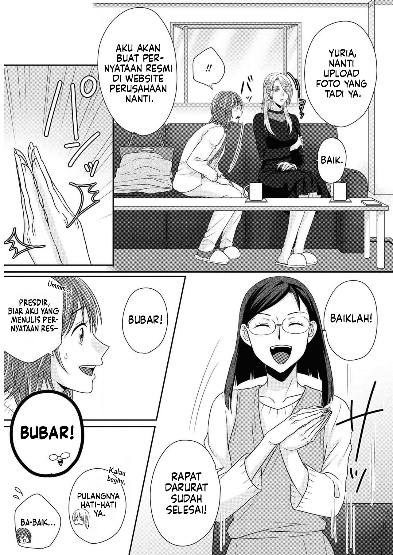 Model-chan to Jimi Mane-san Chapter 10 - halaman 17