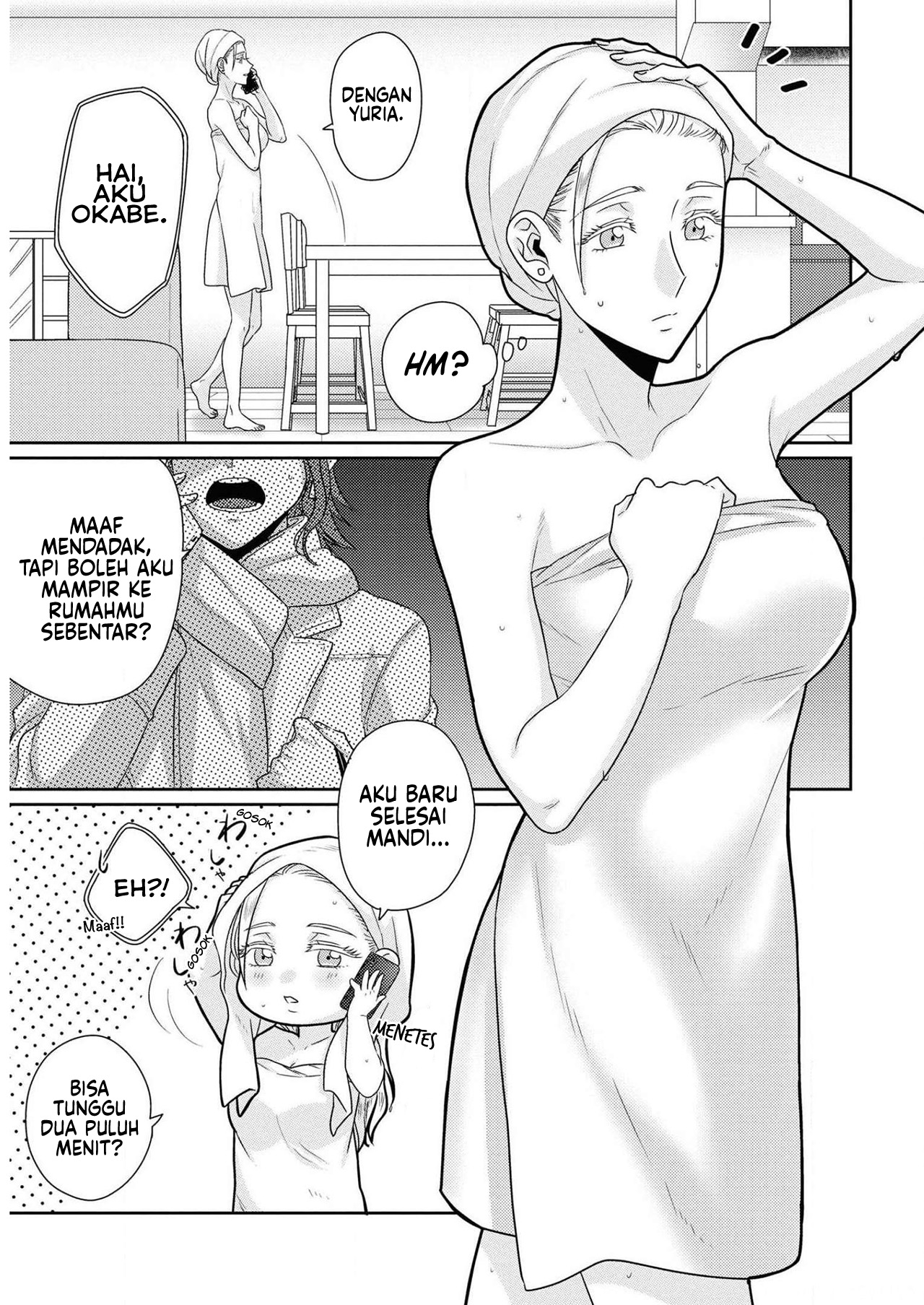 Model-chan to Jimi Mane-san Chapter 11 - halaman 9