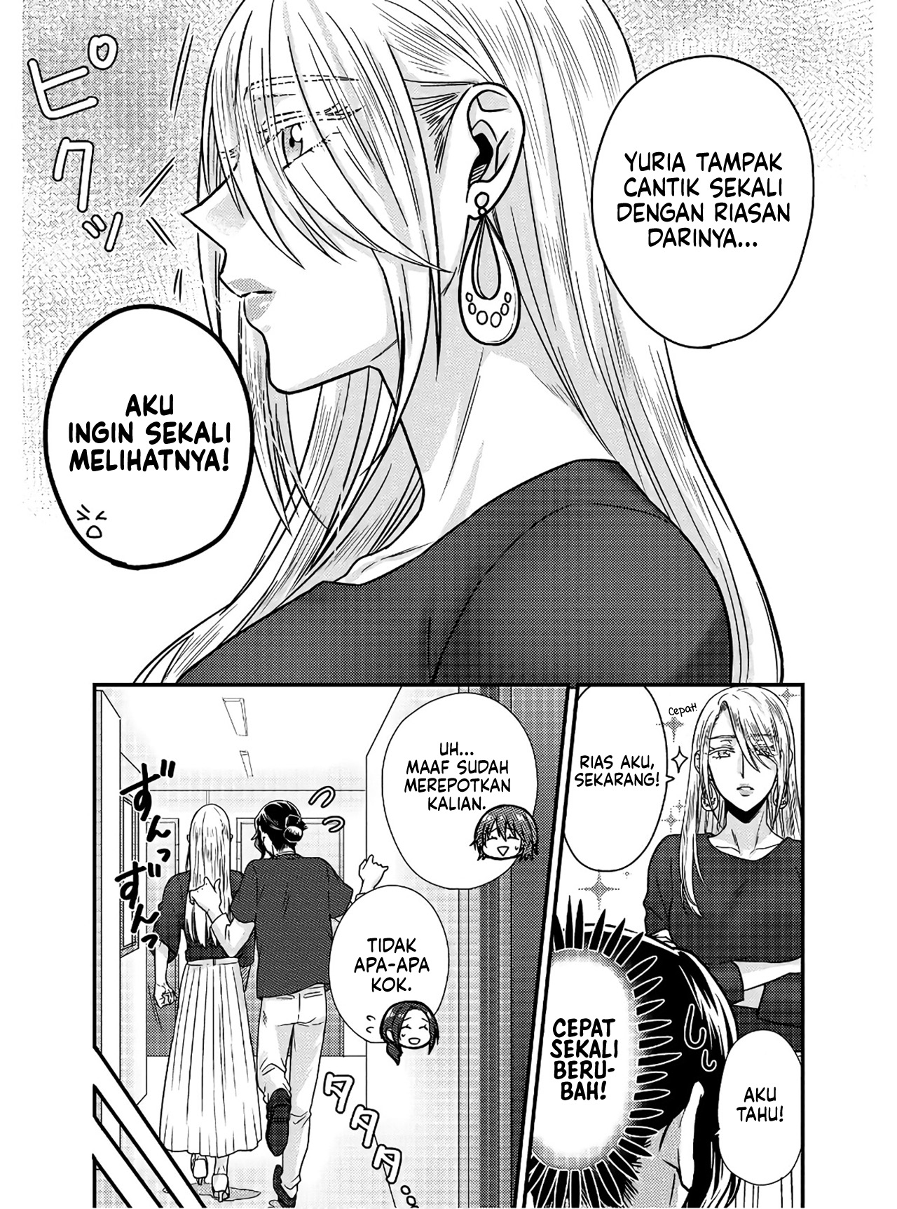 Model-chan to Jimi Mane-san Chapter 2 - halaman 9