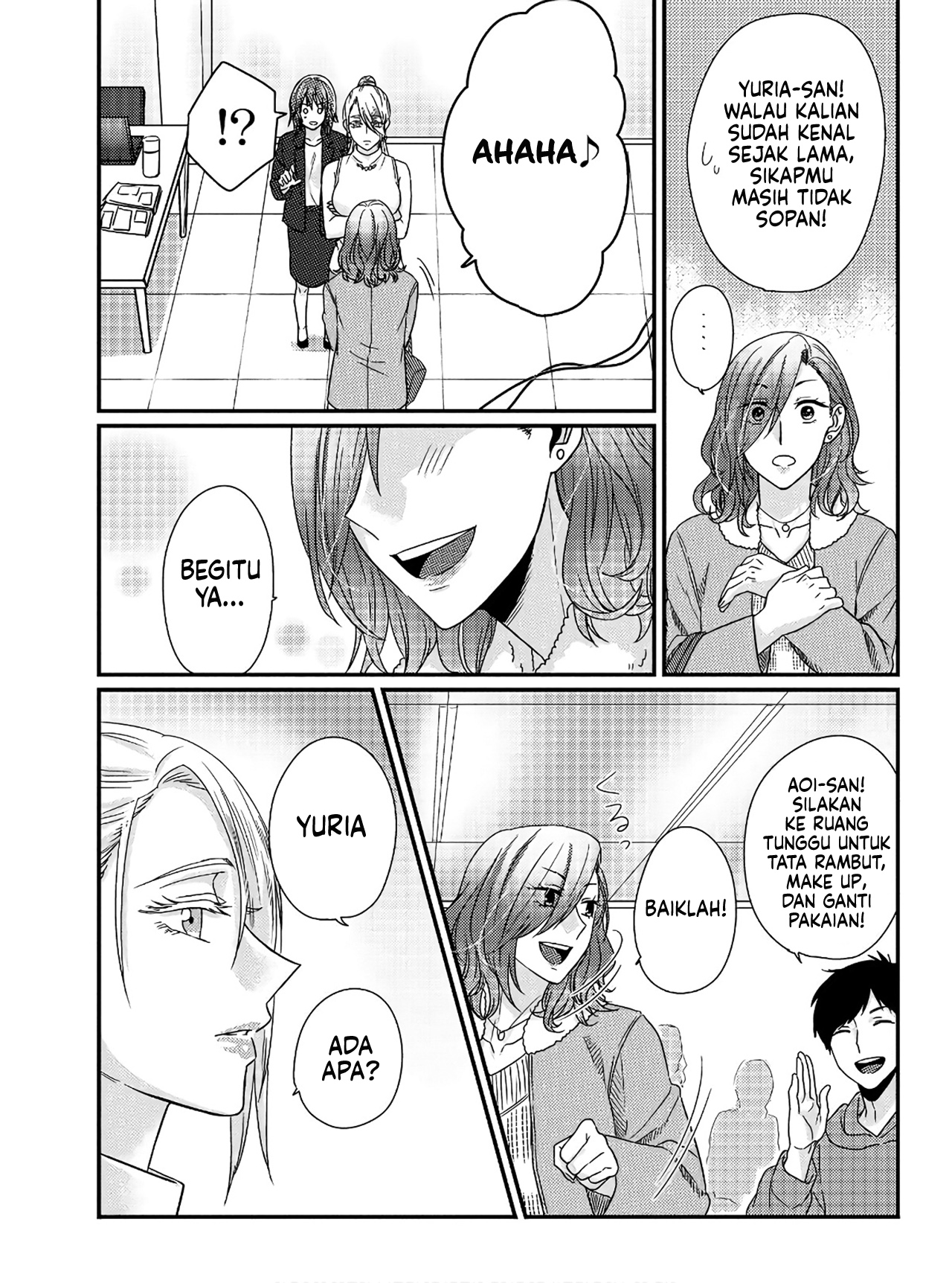 Model-chan to Jimi Mane-san Chapter 3 - halaman 13
