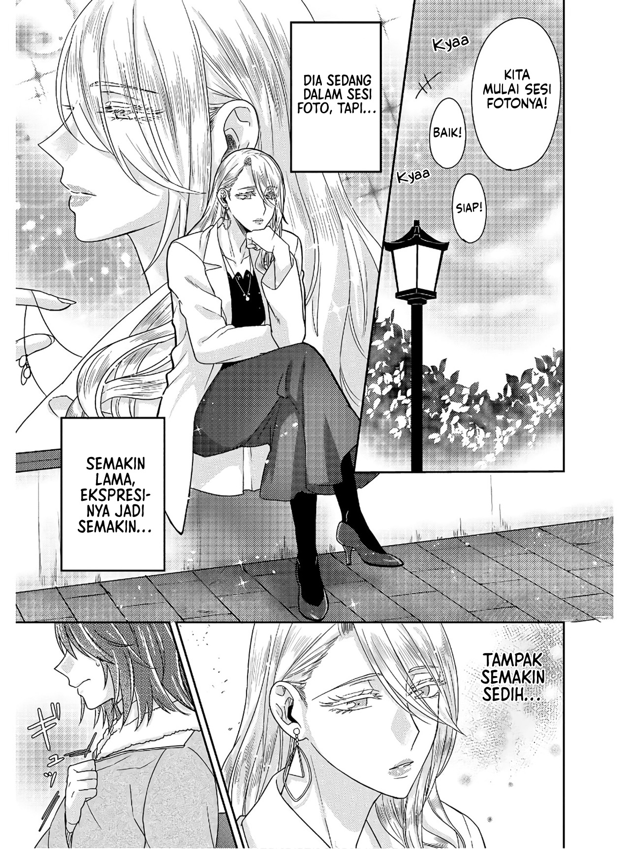 Model-chan to Jimi Mane-san Chapter 4 - halaman 14