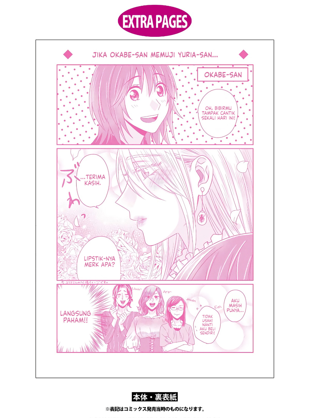 Model-chan to Jimi Mane-san Chapter 5.5 - halaman 32