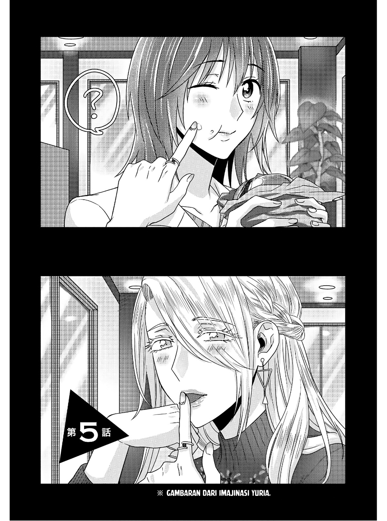 Model-chan to Jimi Mane-san Chapter 5 - halaman 5