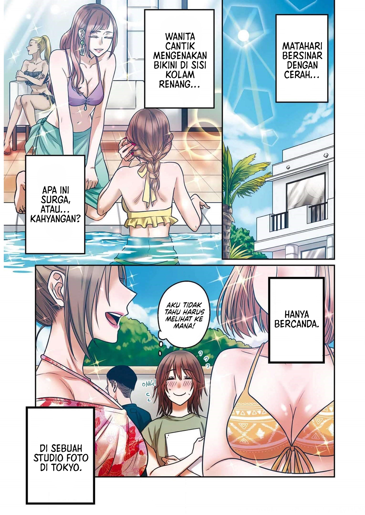 Model-chan to Jimi Mane-san Chapter 6 - halaman 3