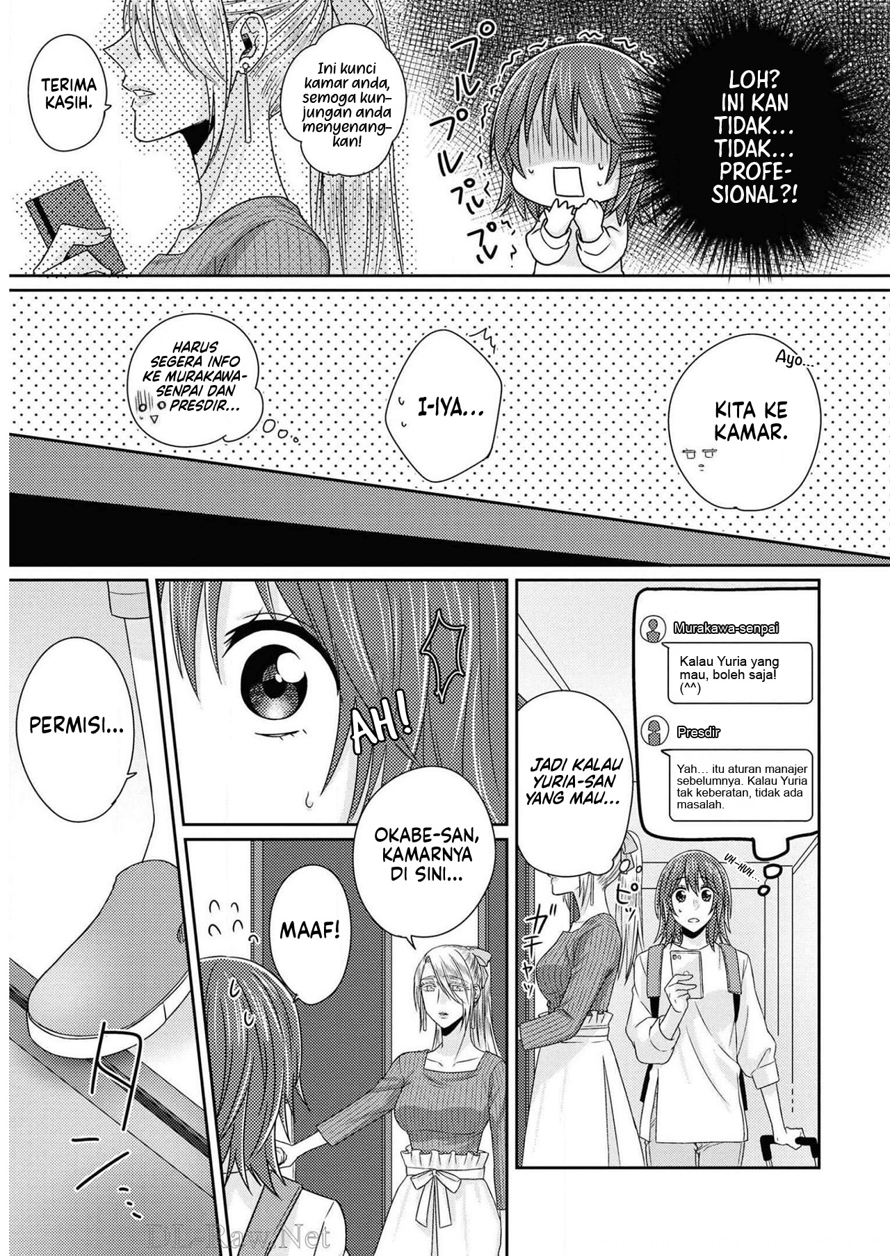 Model-chan to Jimi Mane-san Chapter 7 - halaman 13