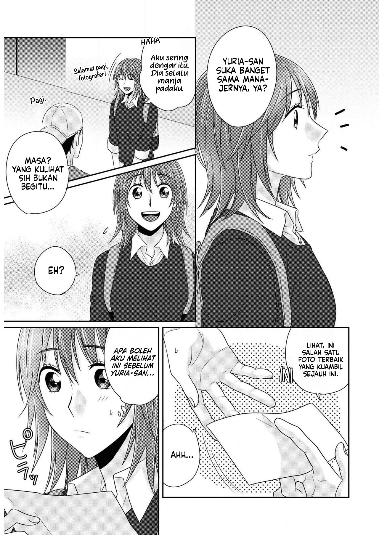 Model-chan to Jimi Mane-san Chapter 7 - halaman 26