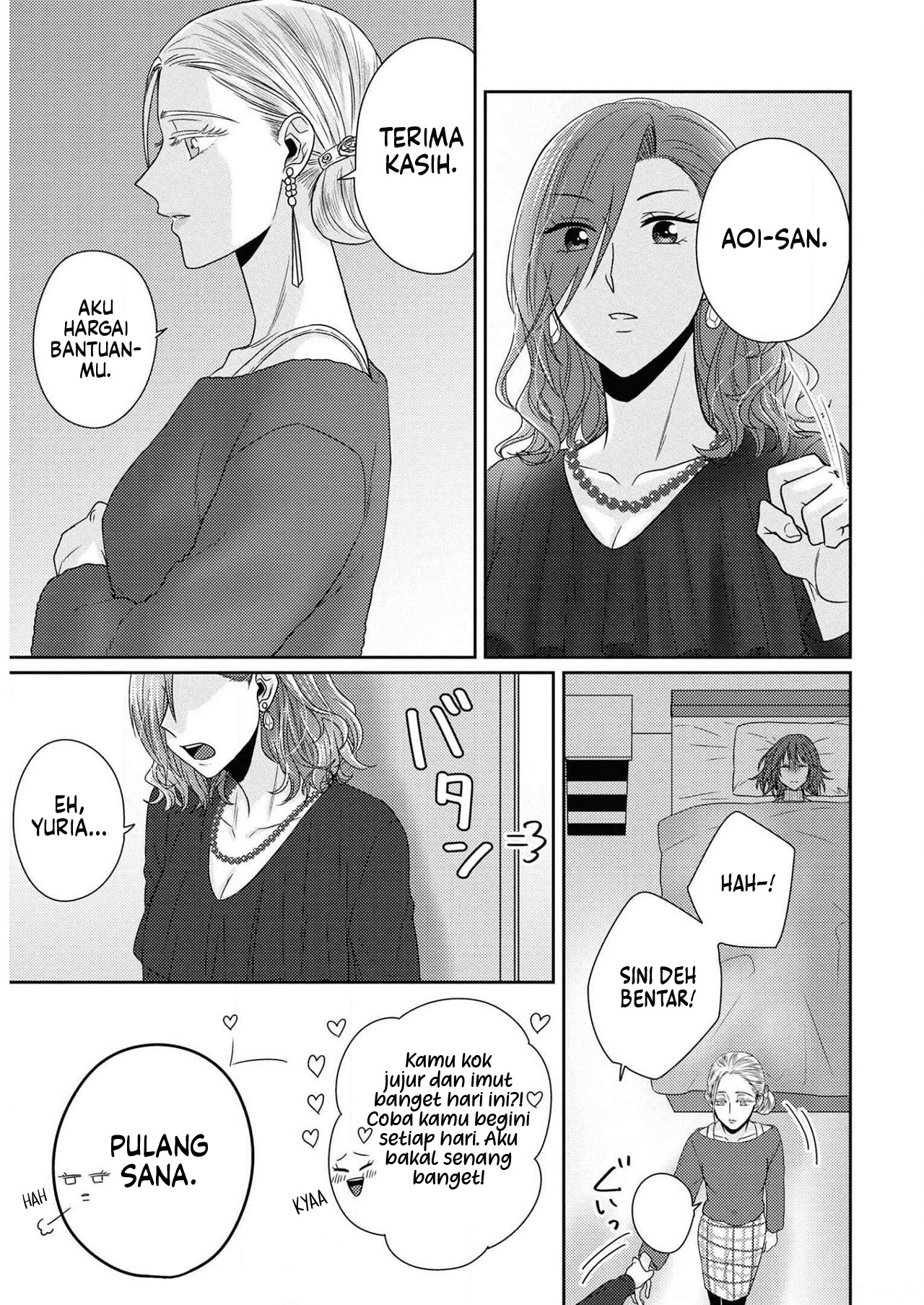 Model-chan to Jimi Mane-san Chapter 8 - halaman 19