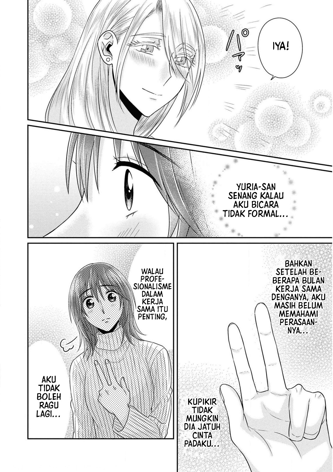 Model-chan to Jimi Mane-san Chapter 8 - halaman 28