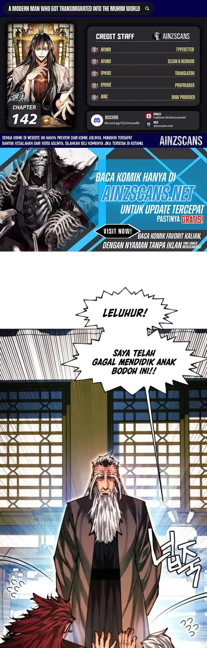 Modern Man Who Fall Into Murim Chapter 142 - halaman 1
