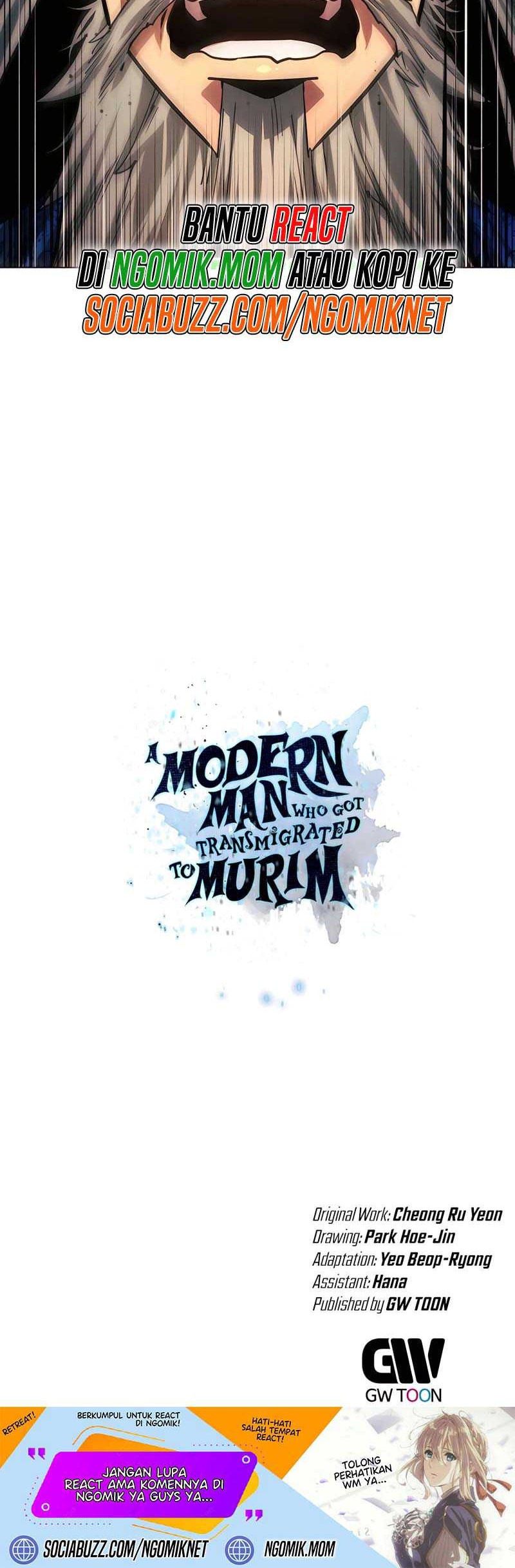 Modern Man Who Fall Into Murim Chapter 83 - halaman 101