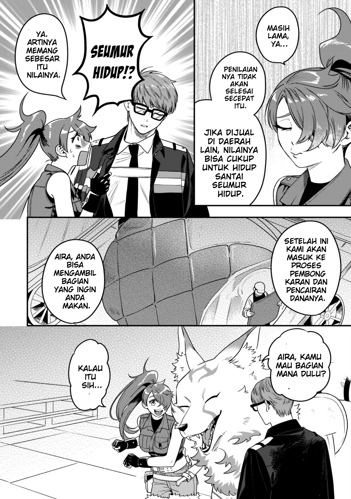 Mofumofu to Iku, Harapeko Ryourinin no Zeppin Gourmet Life Chapter 4 - halaman 13