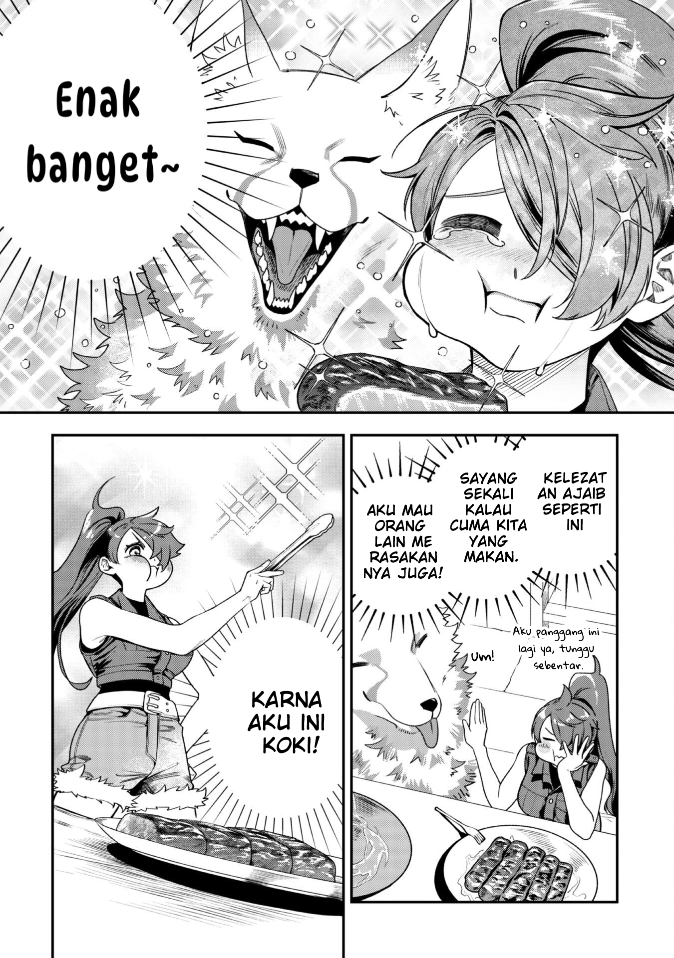 Mofumofu to Iku, Harapeko Ryourinin no Zeppin Gourmet Life Chapter 4 - halaman 25