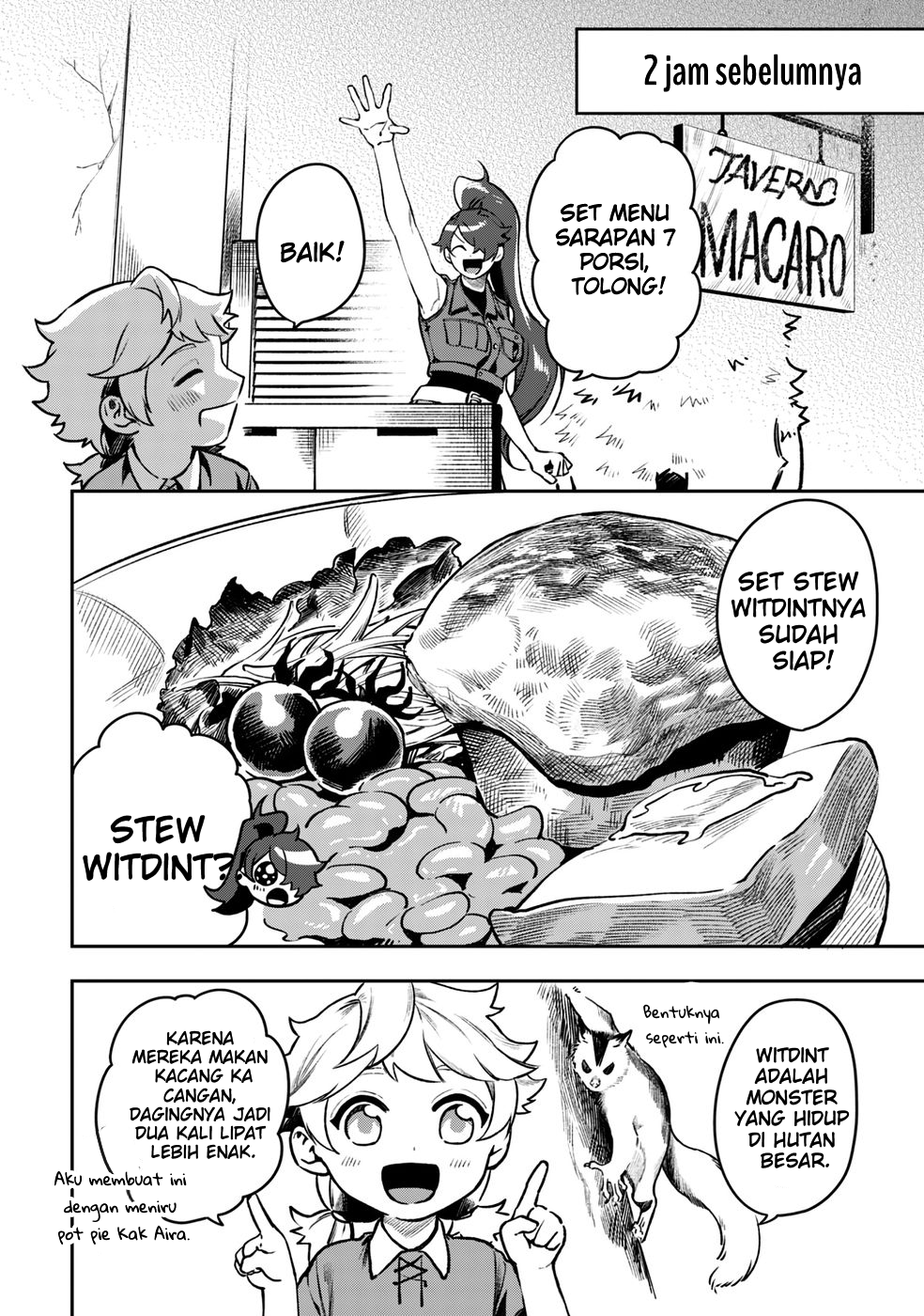 Mofumofu to Iku, Harapeko Ryourinin no Zeppin Gourmet Life Chapter 6 - halaman 7
