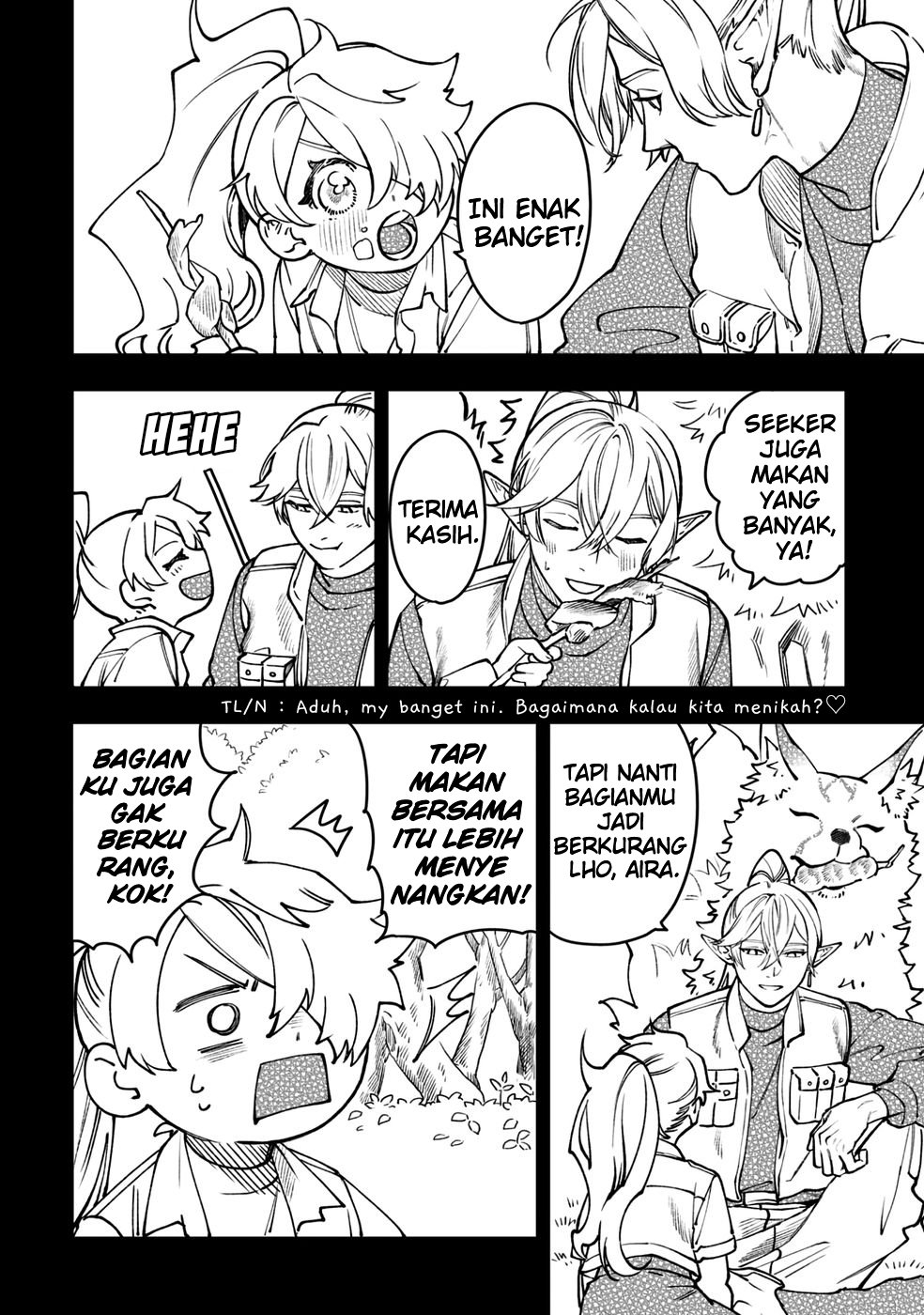 Mofumofu to Iku, Harapeko Ryourinin no Zeppin Gourmet Life Chapter 7 - halaman 17