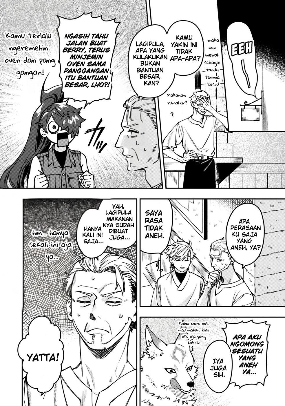 Mofumofu to Iku, Harapeko Ryourinin no Zeppin Gourmet Life Chapter 7 - halaman 9