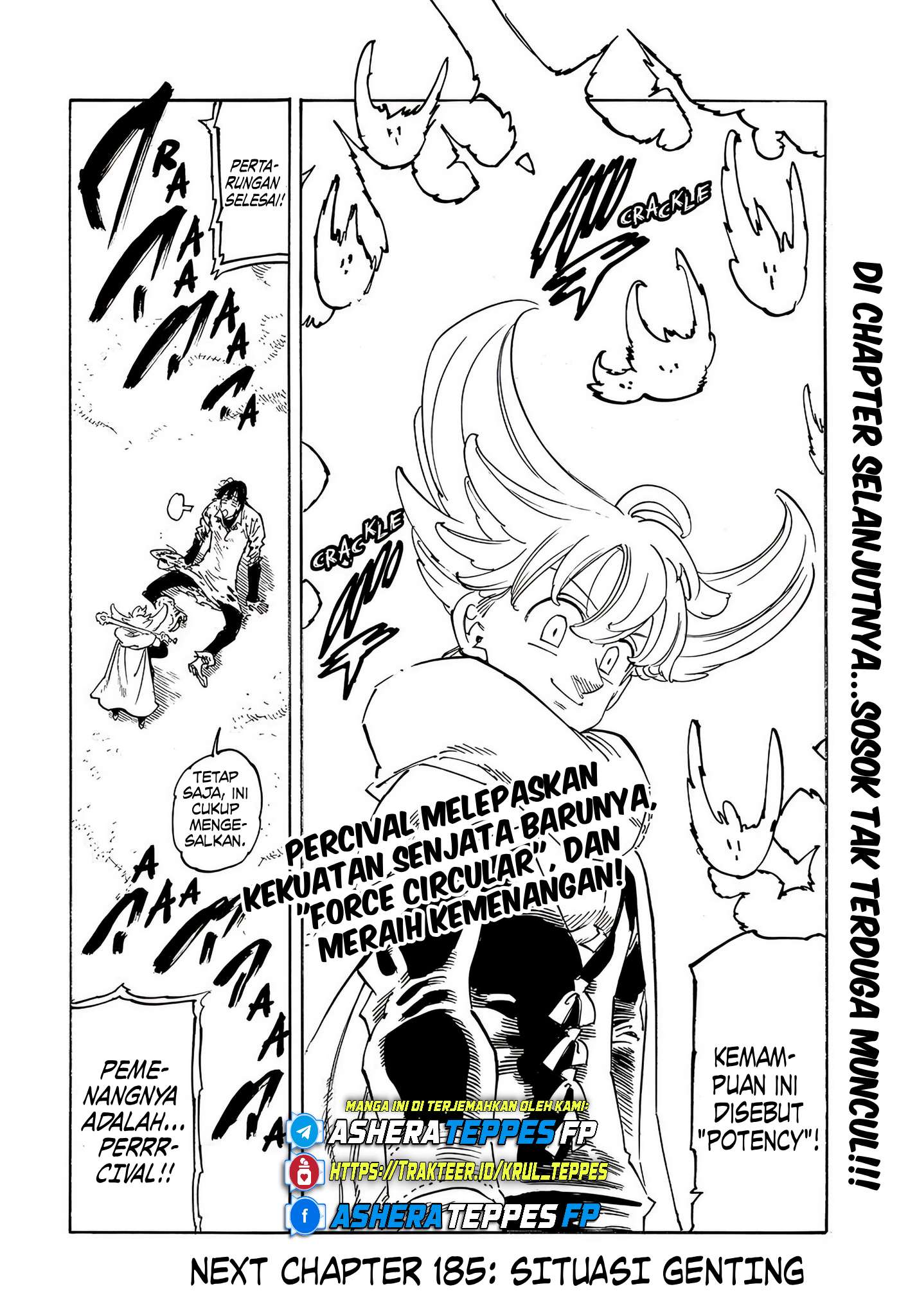 Mokushiroku no Yonkishi Chapter 184 - halaman 21