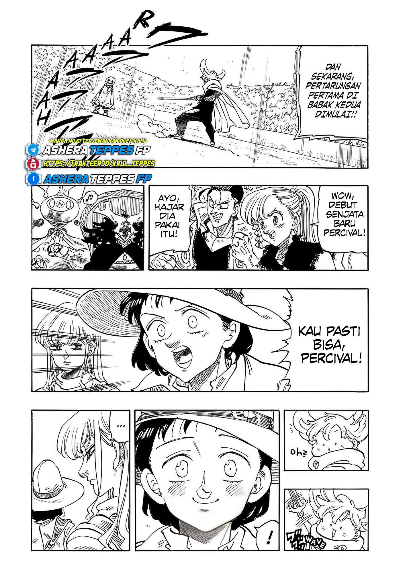 Mokushiroku no Yonkishi Chapter 184 - halaman 3