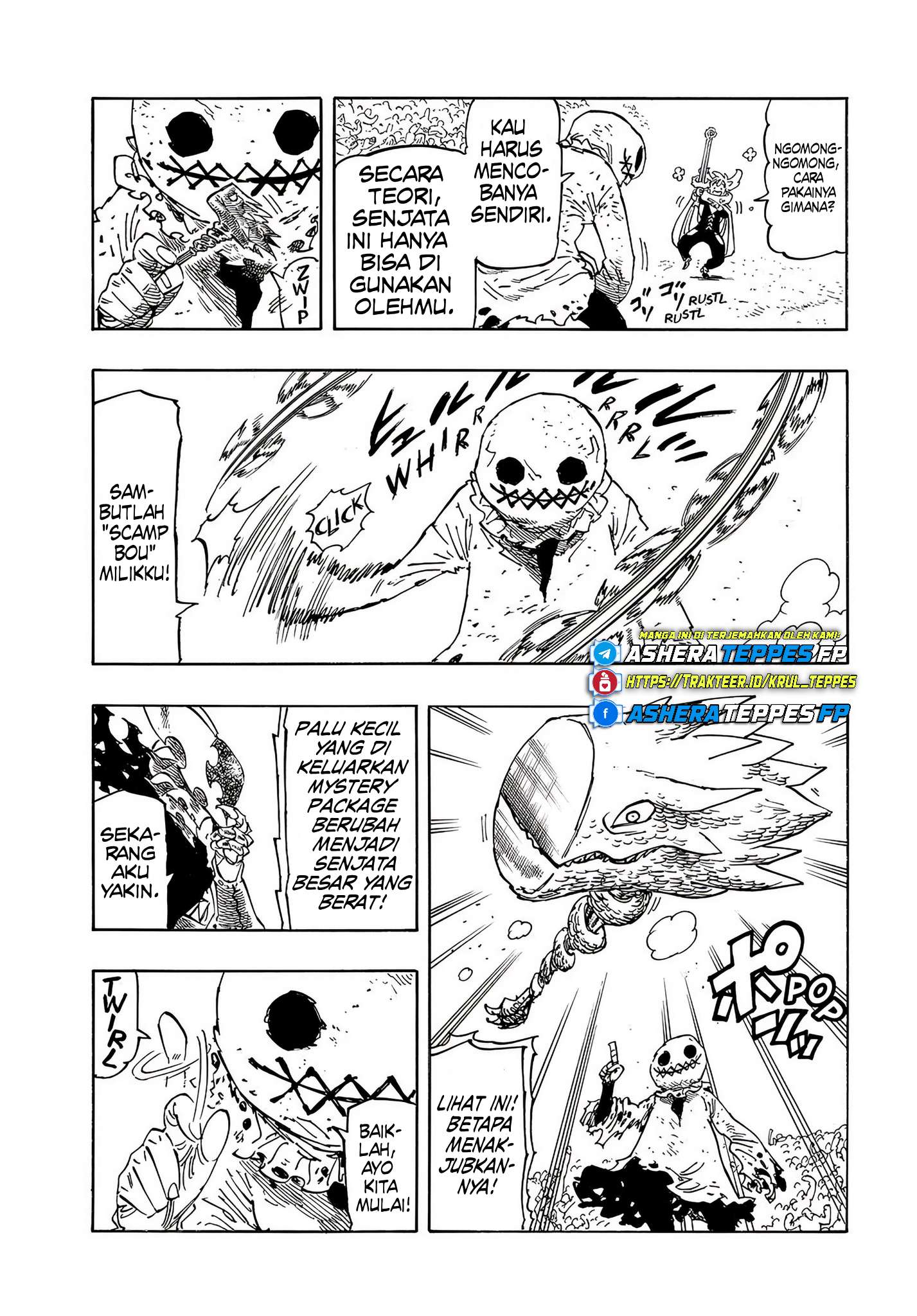 Mokushiroku no Yonkishi Chapter 184 - halaman 4