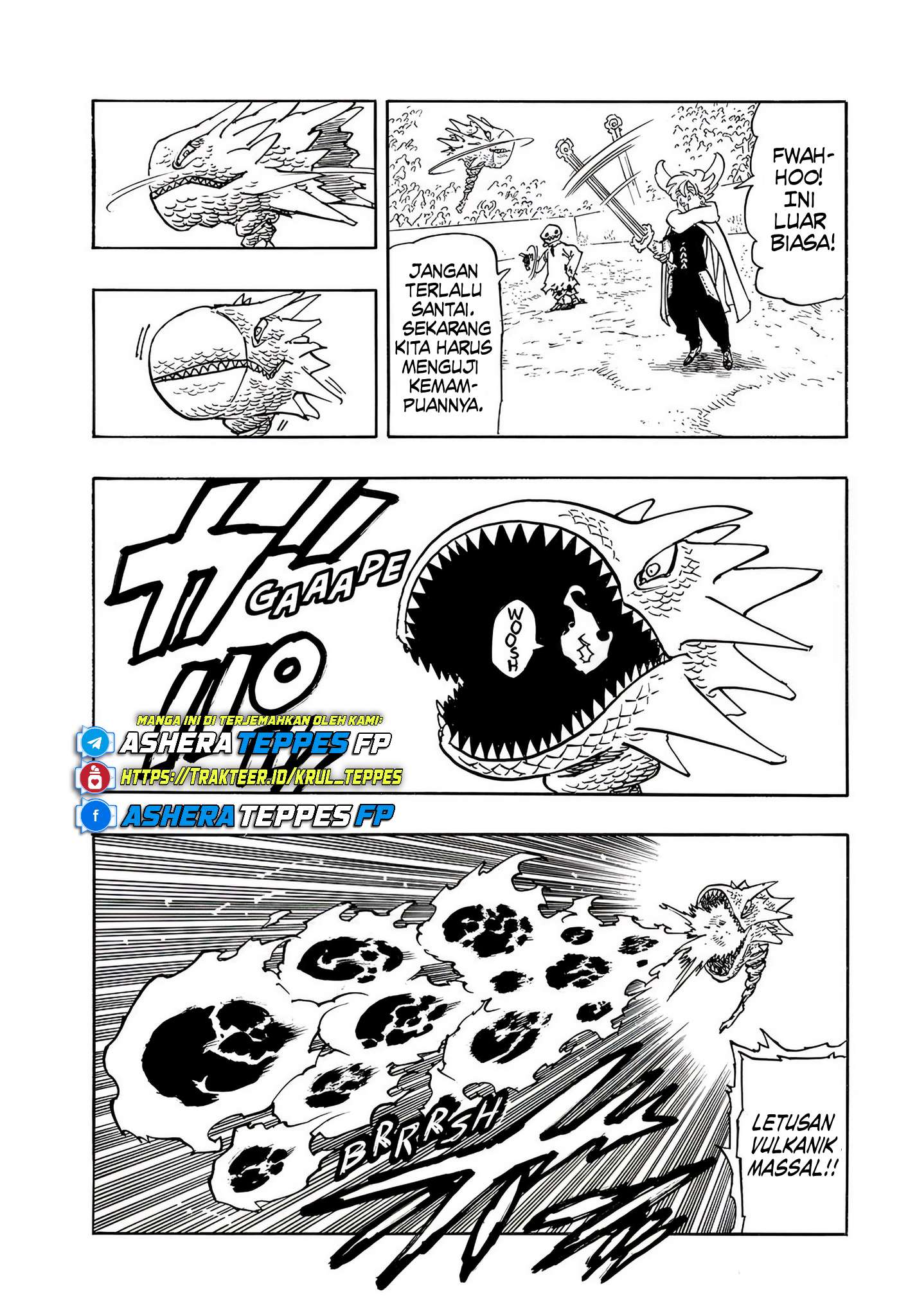 Mokushiroku no Yonkishi Chapter 184 - halaman 8