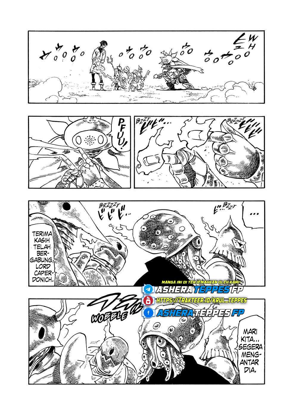 Mokushiroku no Yonkishi Chapter 185 - halaman 10
