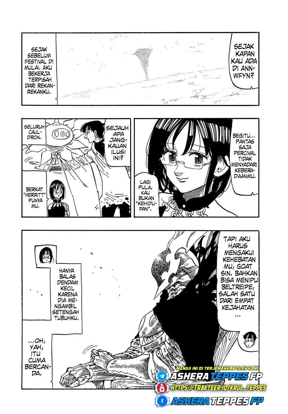 Mokushiroku no Yonkishi Chapter 185 - halaman 13