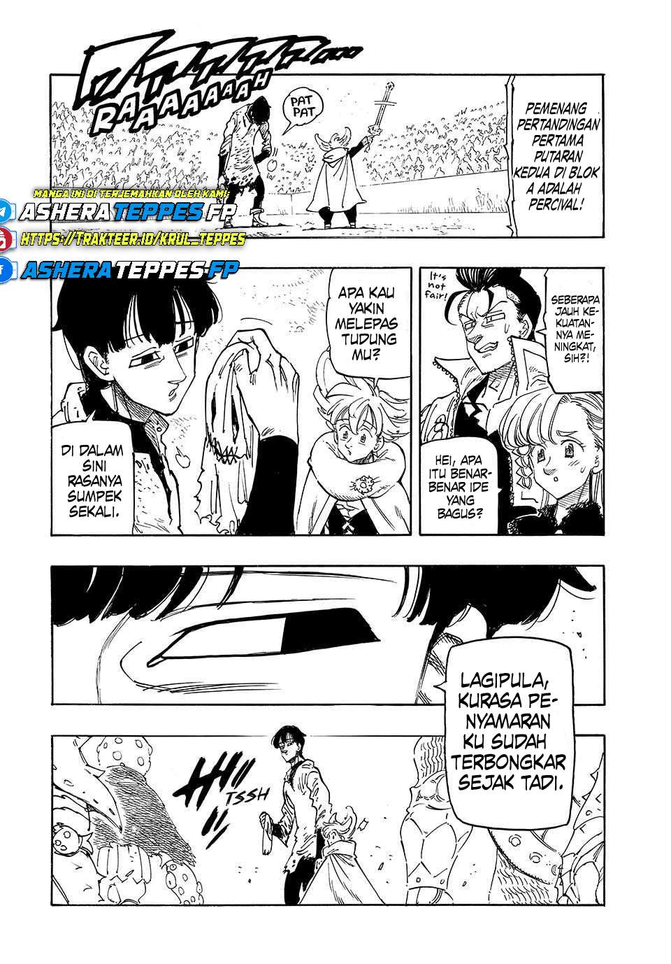 Mokushiroku no Yonkishi Chapter 185 - halaman 3