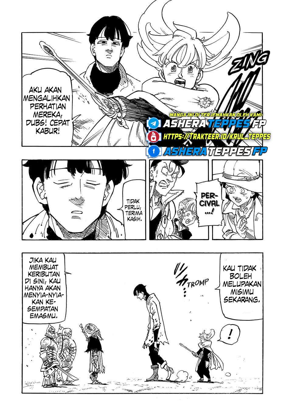 Mokushiroku no Yonkishi Chapter 185 - halaman 5