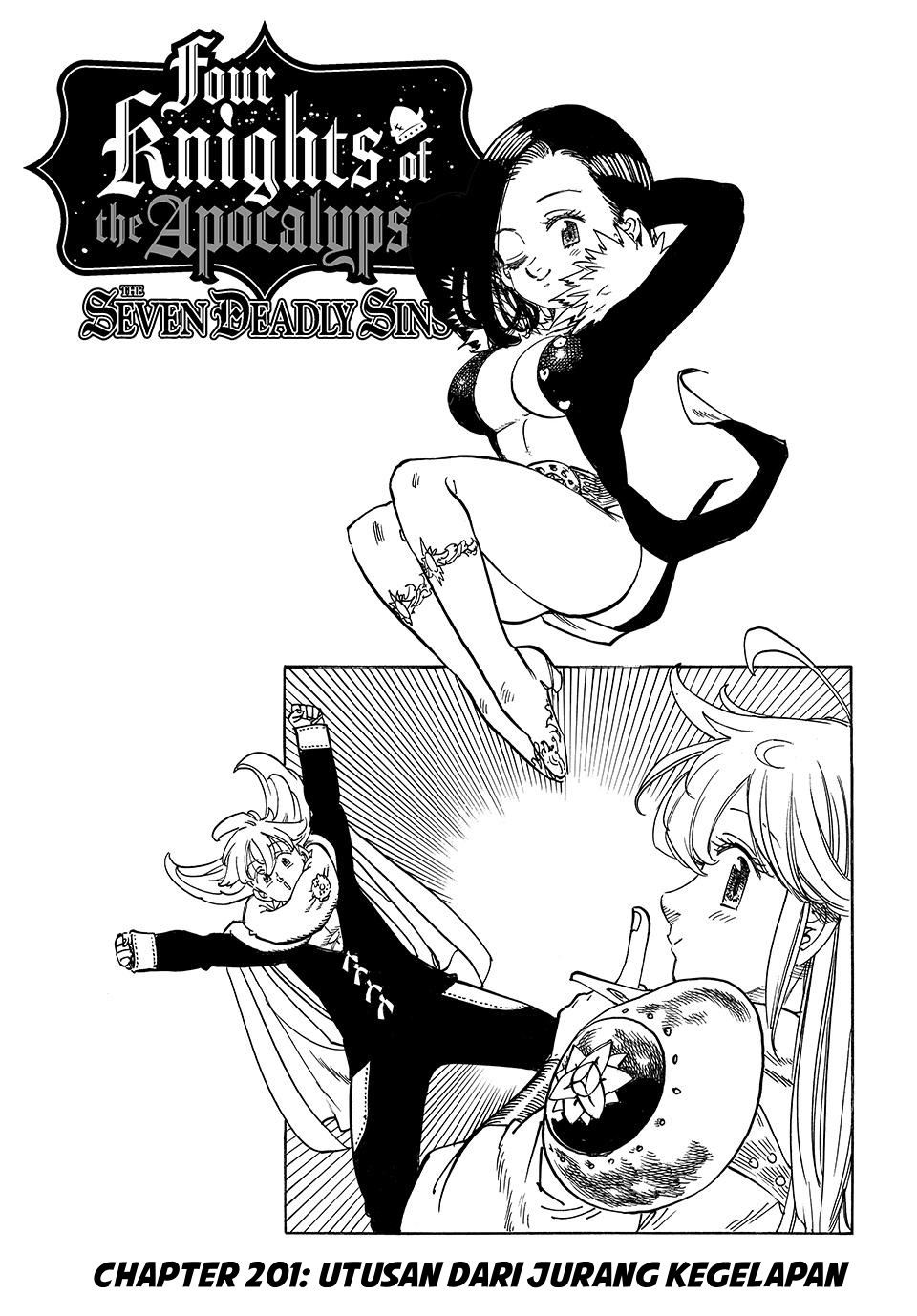 Mokushiroku no Yonkishi Chapter 201 - halaman 2