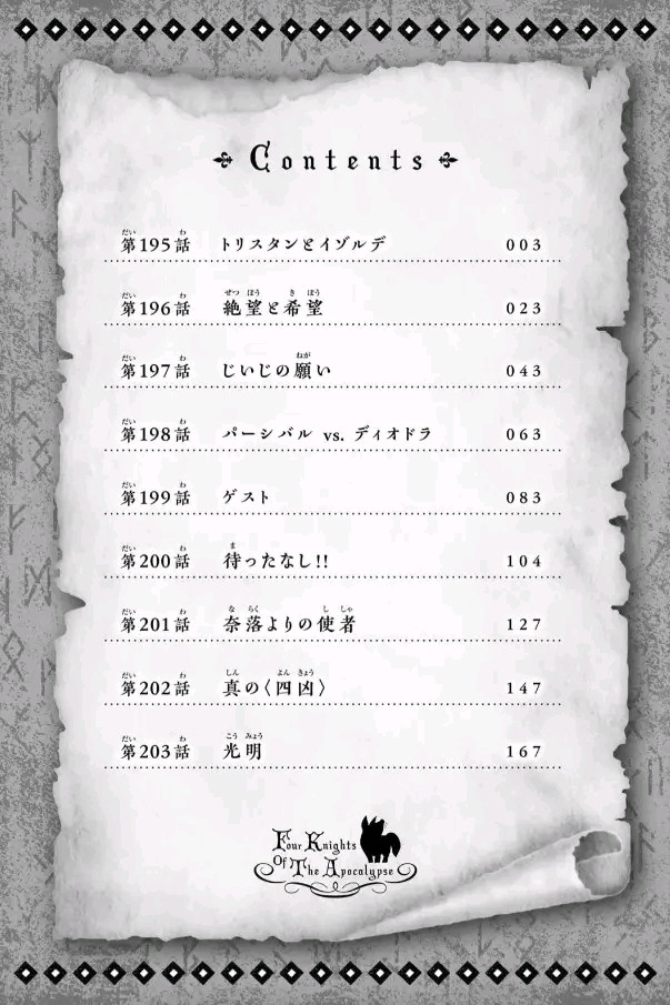 Mokushiroku no Yonkishi Chapter 207 - halaman 3