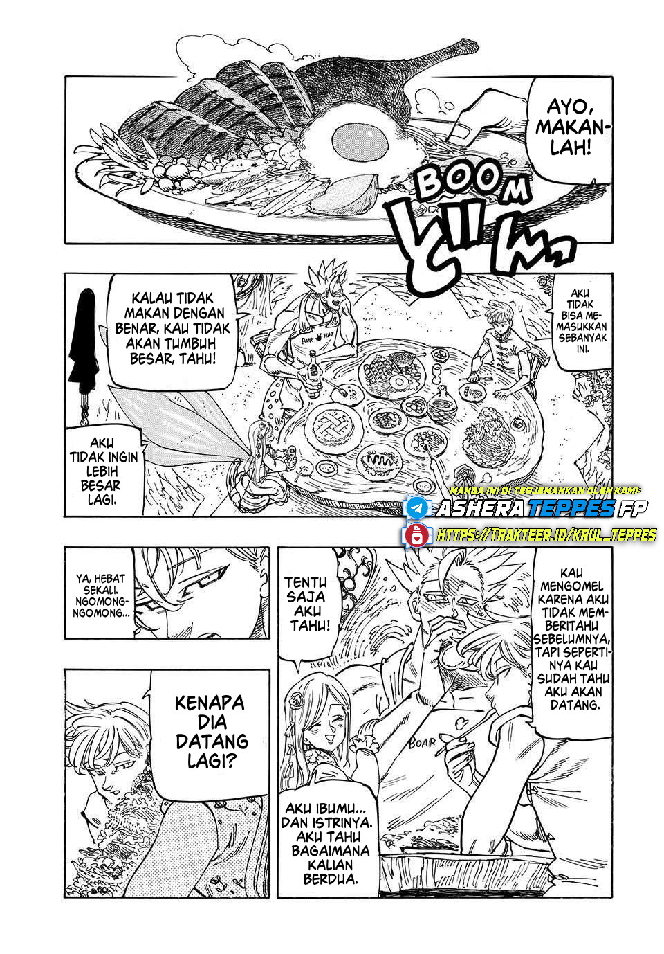 Mokushiroku no Yonkishi Chapter 208 - halaman 4