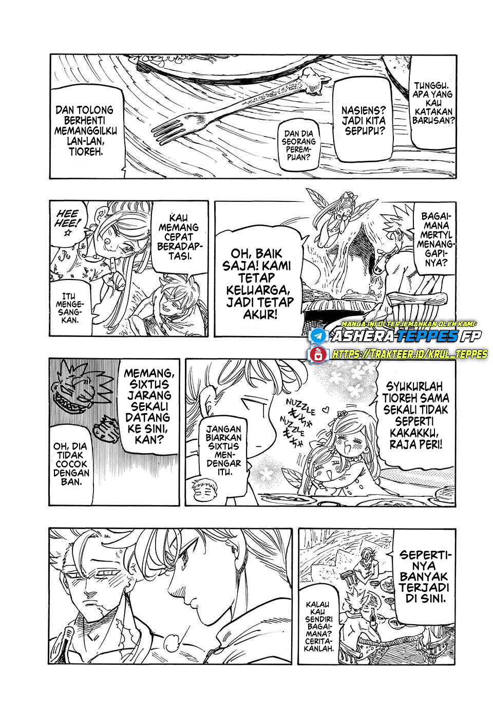 Mokushiroku no Yonkishi Chapter 208 - halaman 6