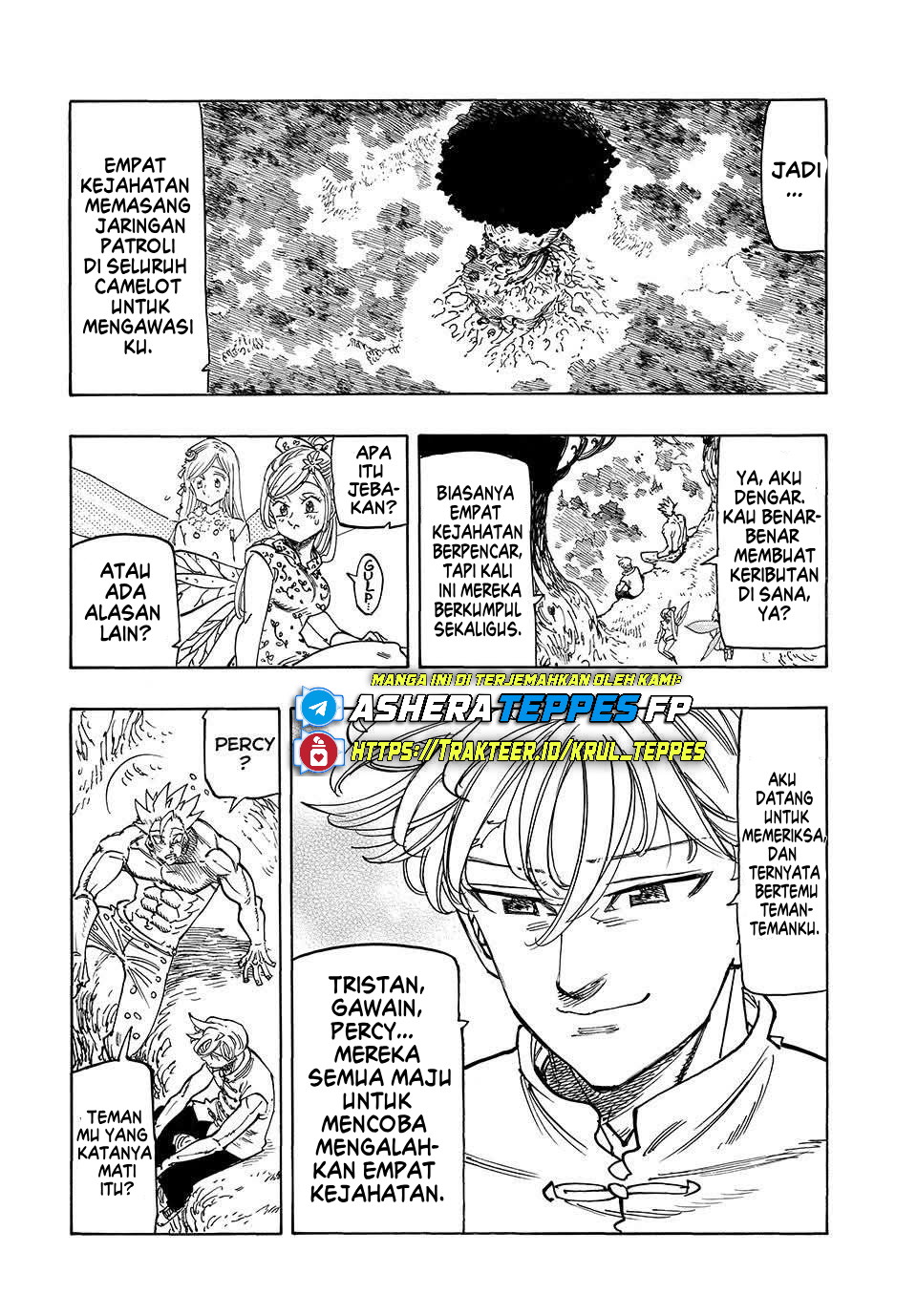Mokushiroku no Yonkishi Chapter 208 - halaman 7