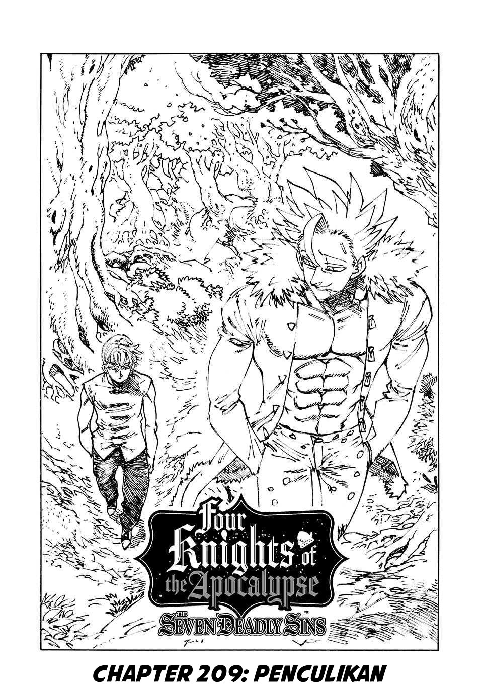 Mokushiroku no Yonkishi Chapter 209 - halaman 2