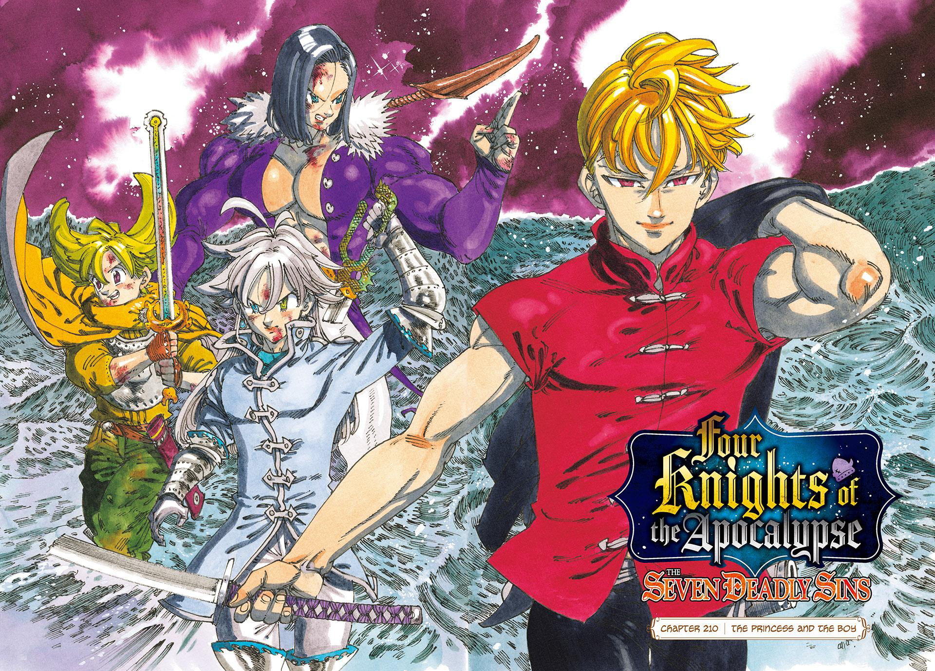 Mokushiroku no Yonkishi Chapter 210 - halaman 2