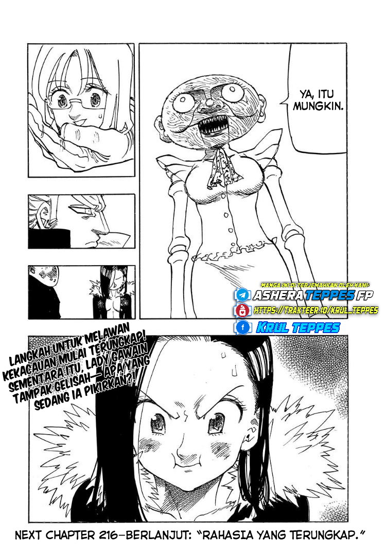 Mokushiroku no Yonkishi Chapter 215 - halaman 21
