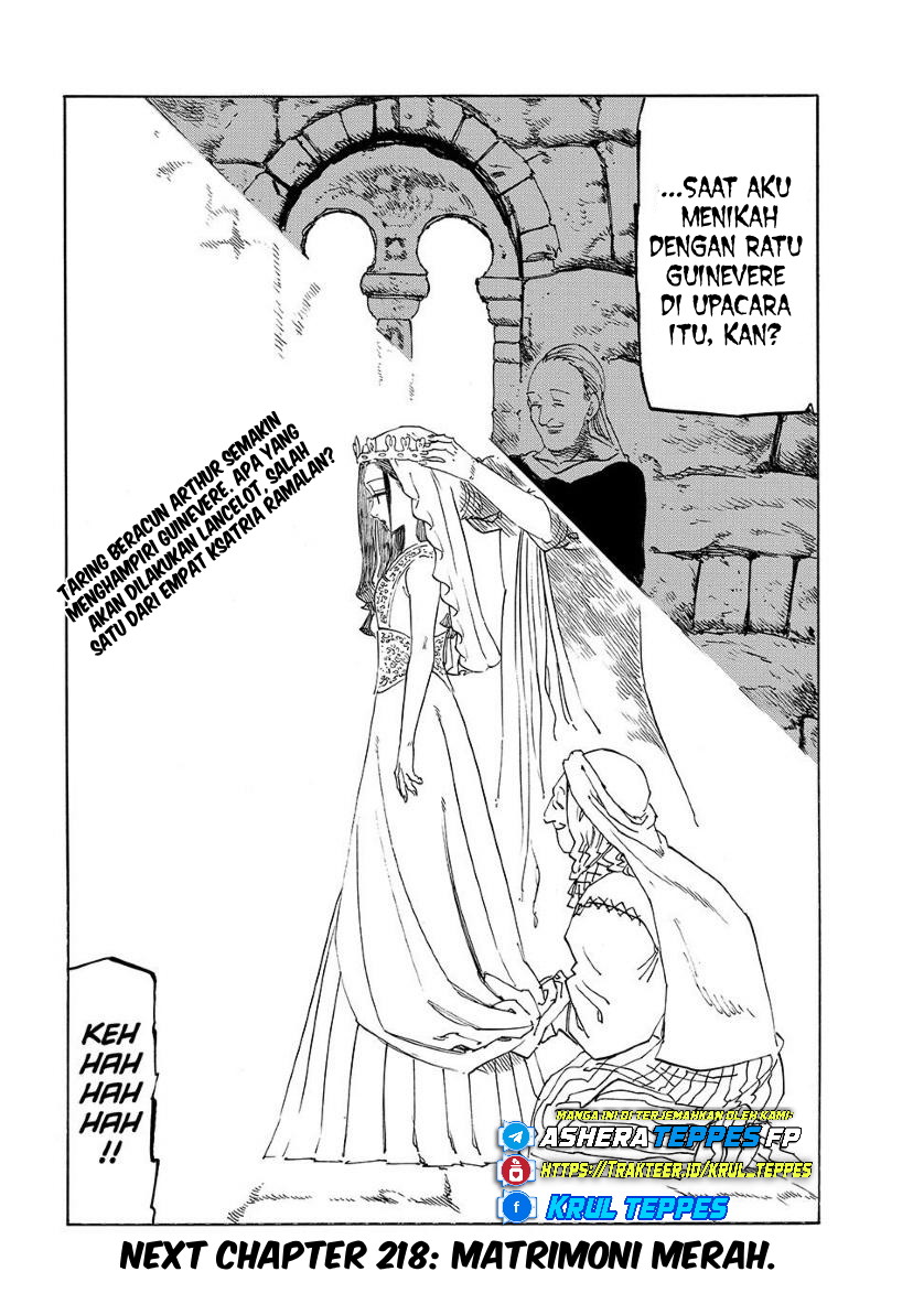 Mokushiroku no Yonkishi Chapter 217 - halaman 20