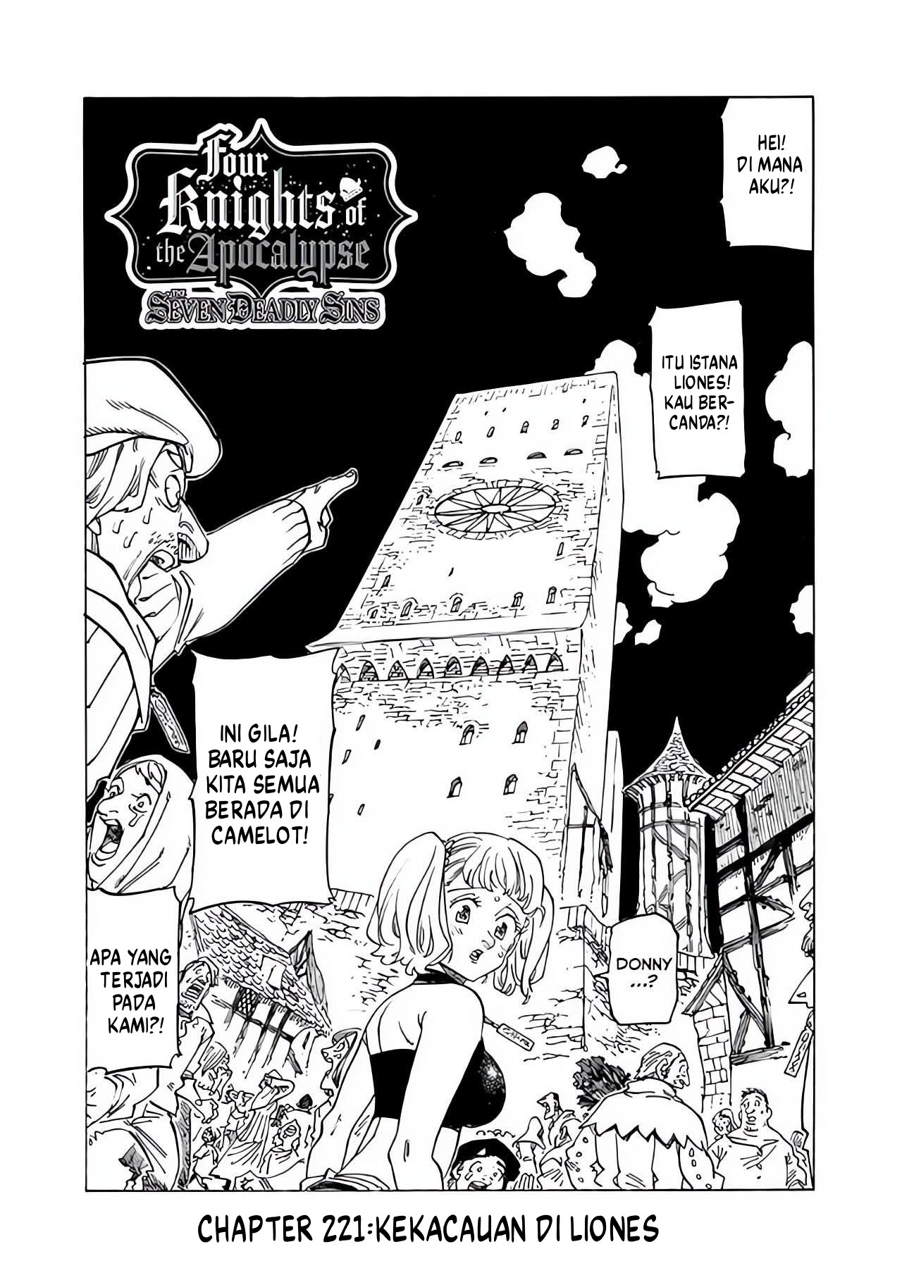 Mokushiroku no Yonkishi Chapter 221 - halaman 2