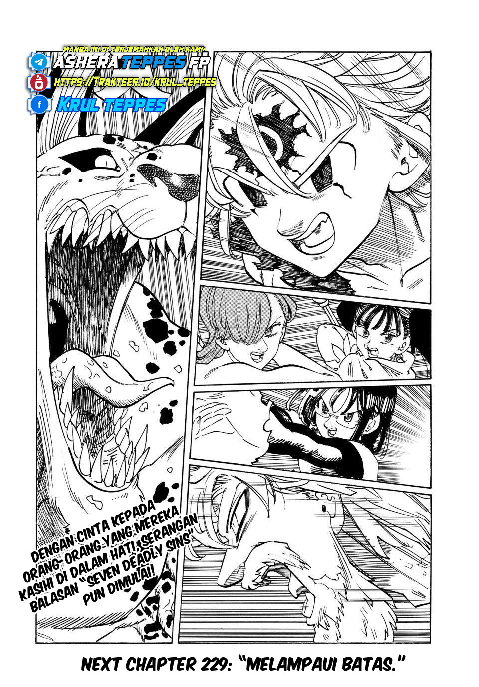 Mokushiroku no Yonkishi Chapter 228 - halaman 18
