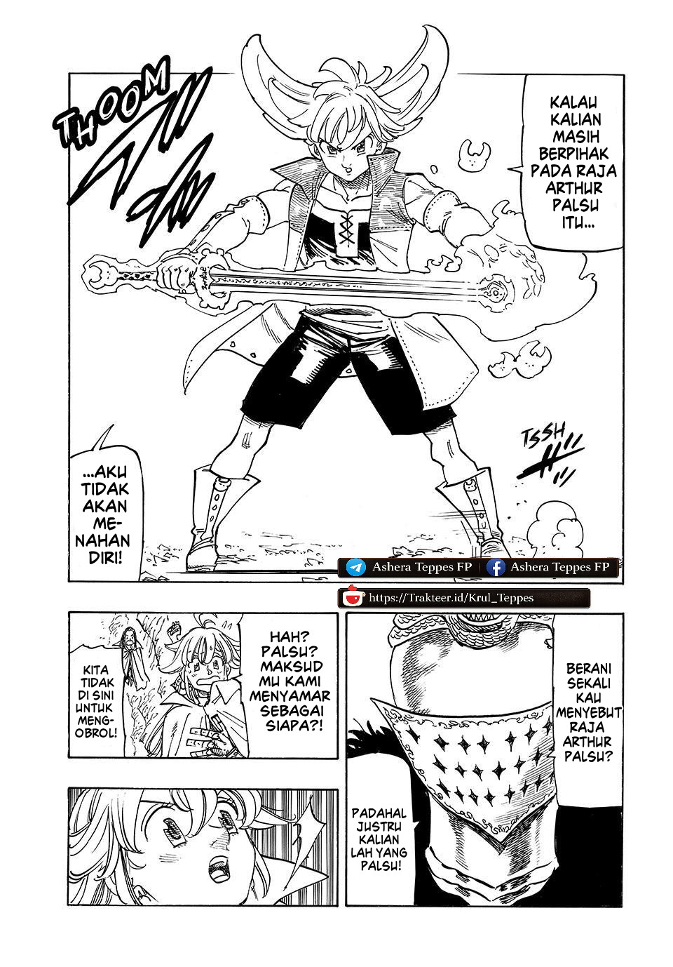 Mokushiroku no Yonkishi Chapter 233 - halaman 8