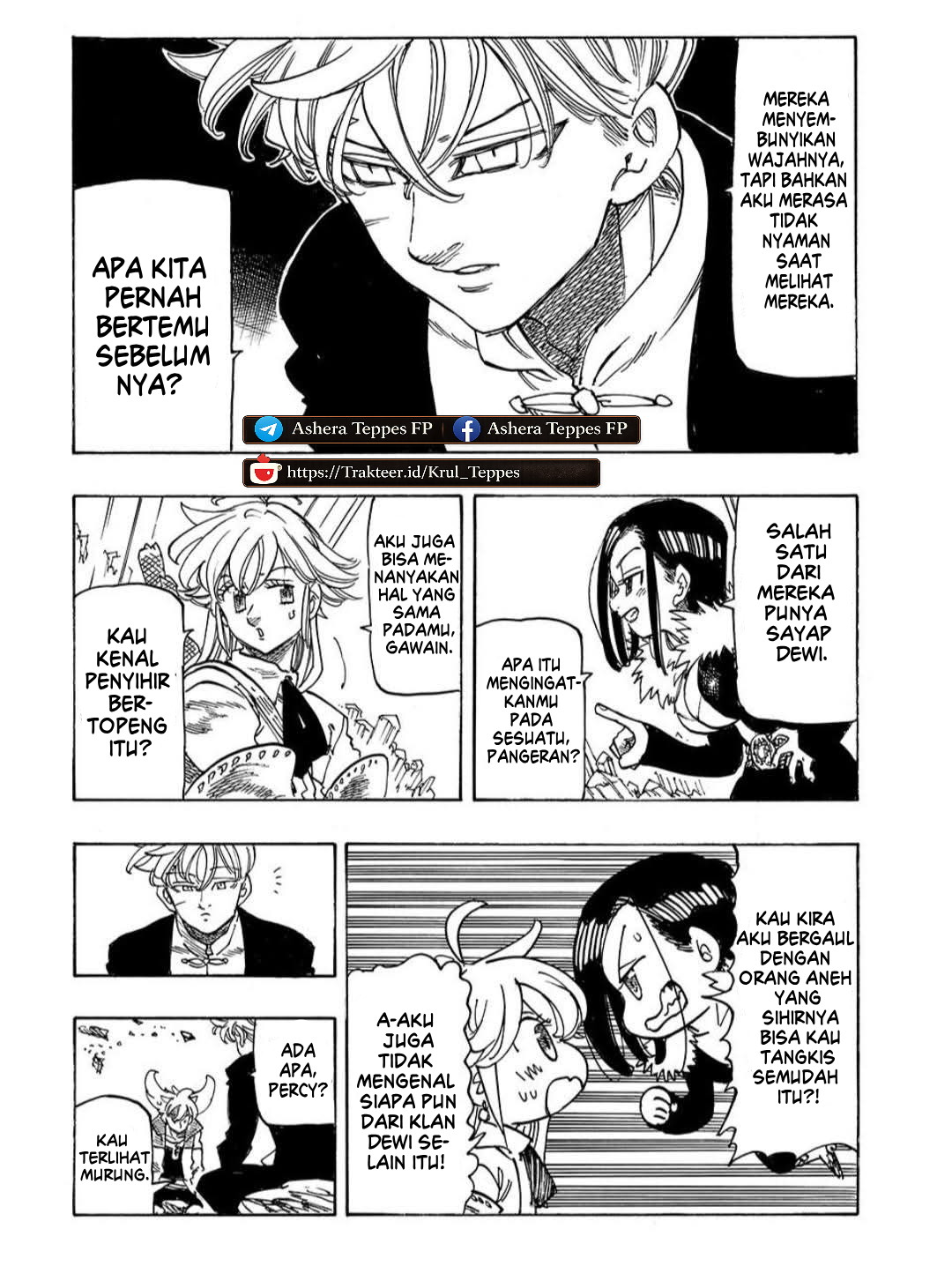 Mokushiroku no Yonkishi Chapter 234 - halaman 13