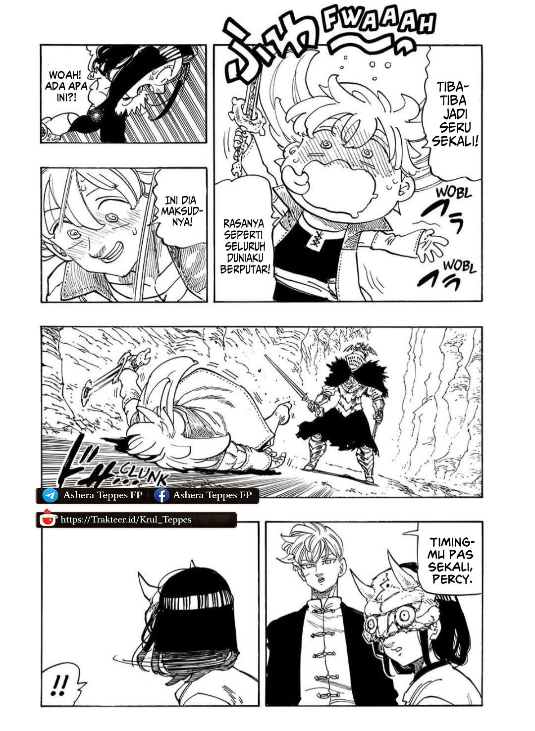 Mokushiroku no Yonkishi Chapter 234 - halaman 5