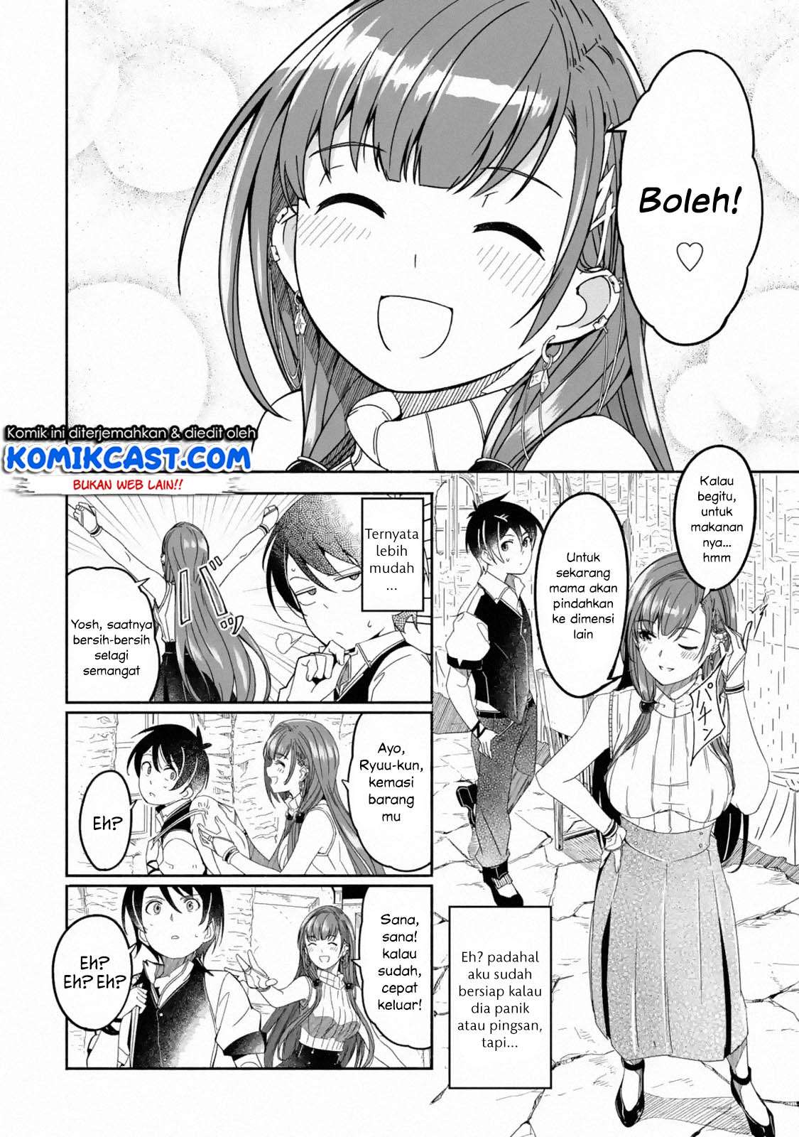 Mom, Please Don’t Come Adventuring With Me! Chapter 1.2 - halaman 9