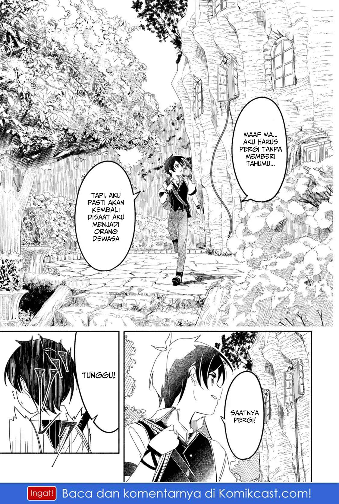 Mom, Please Don’t Come Adventuring With Me! Chapter 1.3 - halaman 12